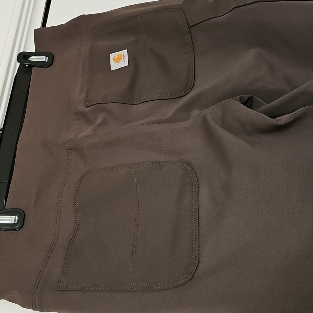 Carhartt Women's Force Leggings in coffee size large Brown Utility Leggings